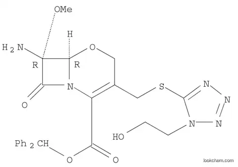 Molecular Structure of 103057-61-0 (Flomoxef sodium intermediate)